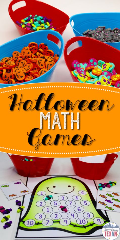 Centers In Kindergarten, Halloween Math Games, 100s Chart, Halloween Centers, 100's Chart, Math Night, Halloween Kindergarten, October Activities, Fall Math