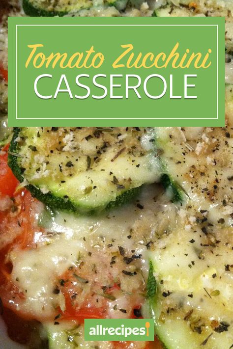 Zucchini Tomato Bacon Casserole, Squash And Tomatoes Casserole, Zucchini Tomato Basil Recipes, Zucchini Hotdish Recipes, Zucchini And Tomato Casserole, Tomato Zucchini Recipes, Tomato And Zucchini Recipes, Zucchini Tomato Recipes, Zucchini And Tomato Recipes