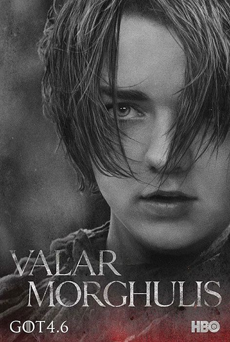 Valar Morghulis -- All men must die. But Arya Stark is no man. Arya Stark Wallpaper, Game Of Thrones Arya, Stark Family, Anna Popplewell, Game Of Thrones Poster, Game Of Thrones Tv, Adelaide Kane, Gra O Tron, Games Of Thrones