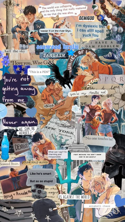 #percabeth #percyjackson #annabethchase #percyjacksonaesthetic #annabethchaseaesthetic Percabeth Fan Art, Percy Jackson Wallpaper, Percy Jackson Ships, Percy Jackson Cast, Percy And Annabeth, Percy Jackson Fan Art, Percy Jackson Art, Annabeth Chase, Rick Riordan Books