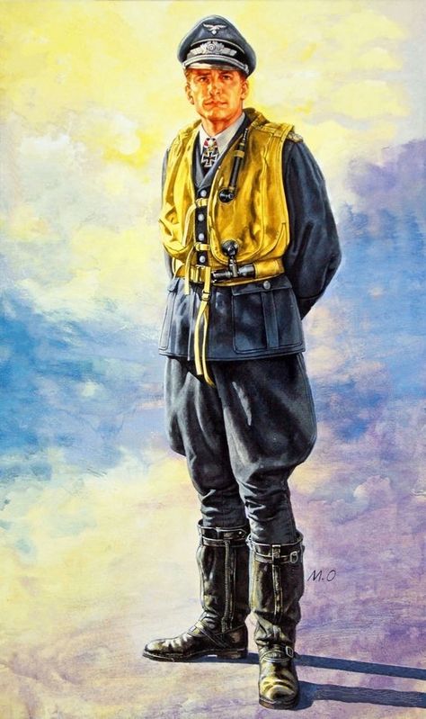 Wwii Fighter Pilot, Wwii Propaganda Posters, Wwii Propaganda, Luftwaffe Pilot, Luftwaffe Planes, Wwii Uniforms, Wwii Fighters, Military Drawings, German Soldiers Ww2