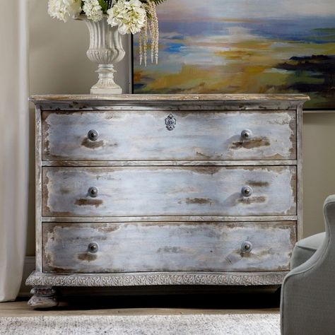 Armoire Design, Driftwood Shelf, Cheap Bedroom Furniture, Dresser Wood, Driftwood Furniture, 3 Drawer Chest, Hooker Furniture, Dressers And Chests, Cheap Furniture