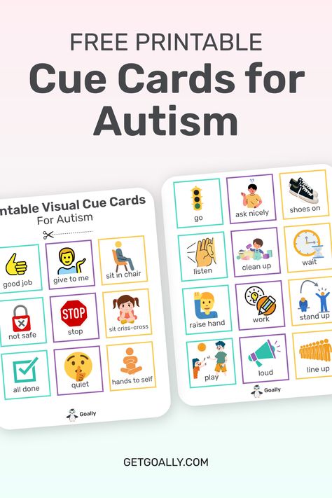 Non Verbal Cue Cards, Speech Therapy Picture Cards Free Printable, Visual Que Cards Free Printable, Printable Pecs Cards Free, Speech Cards Free Printable, Visual Cues For Behavior, Free Pecs Printables, Visual Cues For Classroom Free, Asd Communication Cards