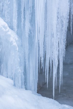 Giant icicles, Slovenia. Photo: Russ Hansen. Dead Snow, The Stolen Heir, Stolen Heir, Ice Aesthetic, Ice Powers, Paris In Autumn, Canadian Winter, Ice Snow, Snow Fairy