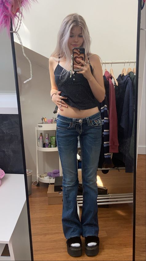 brandy melville top, true religion jeans, doc martens Truereligionjeans Outfit, True Religion Jeans Outfits, True Religion Jeans Outfit, Brandy Jeans, True Religion Outfits, Brandy Girl, Dr Martens Outfit, Brandy Melville Jeans, Fit Board