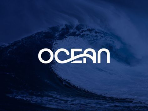 Ocean Logo, Wordmark Logo Design, Luxe Logo, Logo Motion, Logo Luxe, News Logo, Logo Design Agency, Visuell Identitet, Surf Logo