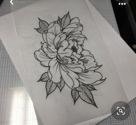 Black And Grey Peony Tattoo, Black And Grey Floral Tattoo, Japanese Peony Tattoo, Tattoo Peony, Japanese Flower Tattoo, Traditional Tattoo Flowers, Tattoos Black, Flower Tattoo Shoulder, Flower Tattoo Sleeve