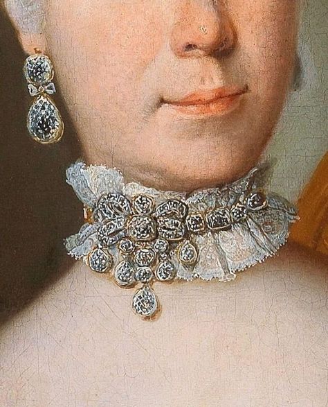 18th Century Jewelry, Jewellery Market, Royal Core, Rococo Fashion, 18th Century Costume, Georgian Jewelry, Miniature Portraits, Historical Jewellery, 18th Century Fashion