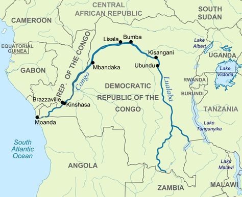 The Congo river Kingdom Of Kongo, Victoria Lake, Congo River, Lake Tanganyika, Research Writing, Central Africa, River Basin, Great River, Dr Congo