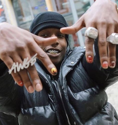 Asap Rocky Nails, Alexandra Carl, Matthew Henson, Trinidad James, Ace Hood, Mrs Carter, A$ap Rocky, Asap Rocky, Rap Aesthetic