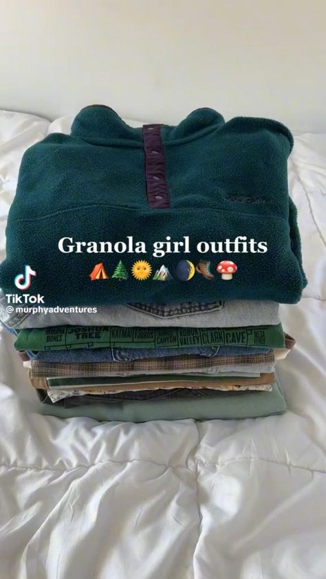 Gronala Girl Outfit, Granola Girl Hairstyles, Granola Outfits Summer, Granola Fits, Granola Girl Style, Granola Girl Outfits, Core Clothes, Granola Outfits, Granola Style