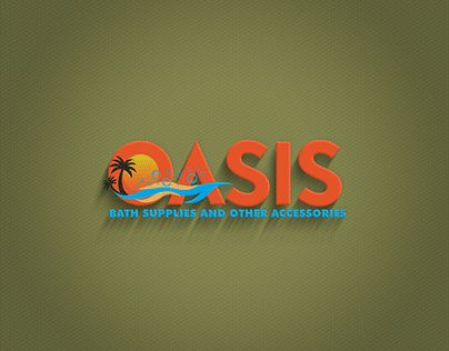 Oasis Logo, Siwa Oasis, Bath Supplies, Amazon Seller, Oasis, Logo Design, Neon Signs, Neon, Home Decor Decals