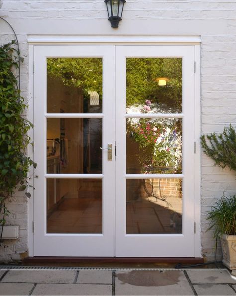 Heritage Windows And Doors, Cottage Glass Doors, French Balcony Doors, French Doors With Windows, French Door Patio, Patio French Doors, Doors With Windows, French Doors Patio Exterior, Kitchen Patio Doors