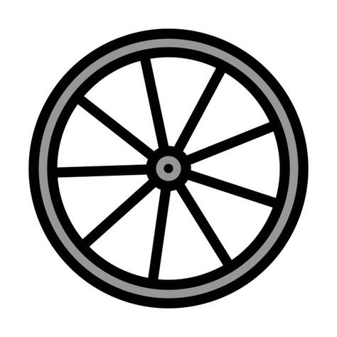 32,000+ Spoke Wheel Stock Photos, Pictures & Royalty-Free Images - iStock | 4 spoke wheel, 6 spoke wheel, 5 spoke wheel Bicycle Spokes, Bicycle Wheels, Chuck Wagon, Line Art Vector, Bicycle Wheel, Bike Wheel, Bike Tire, Wagon Wheel, Vintage Bicycles