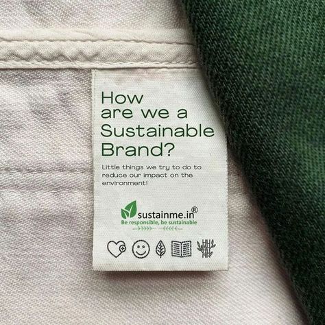 Sustainable Materials Fashion, Clothes Tags Ideas, Sustainable Fashion Branding, Sustainable Brand Identity, Sustainability Moodboard, Sustainable Fashion Campaign, Eco Graphic Design, Sustainable Campaign, Sustainability Packaging