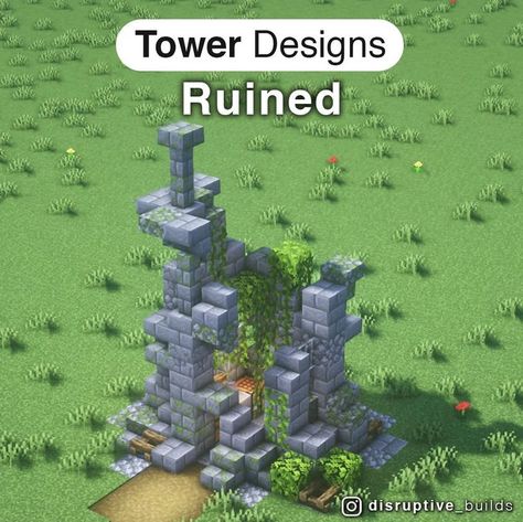 Minecraft Ruins, Minecraft Castle Designs, Minecraft Modern City, Minecraft Kingdom, Rumah Minecraft Sederhana, Minecraft Houses Blueprints, Minecraft Structures, Minecraft Interior Design, Minecraft House Plans