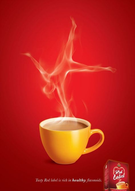 Tea Advertising Design, Tea Creative Ads, Tea Poster Design, Creative Advertising Poster, Advertising Design Poster, Tea Campaign, Coffee Campaign, Campaign Poster Design, Poster Design Aesthetic