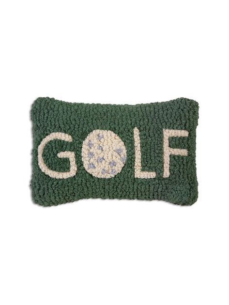 Shop the Golf Hooked Wool Pillow at Weston Table, where heirloom quality meets modern life. Do you need a reminder of what you really want to be doing? Of course you do! This wool pillow spells it out clearly: GOLF! Boys Golf Bedroom, Golf Nursery, Hand Hooked Pillows, Golf Crafts, Golf Room, Apt Decor, Boys Golf, Nick Nacks, Golf Decor