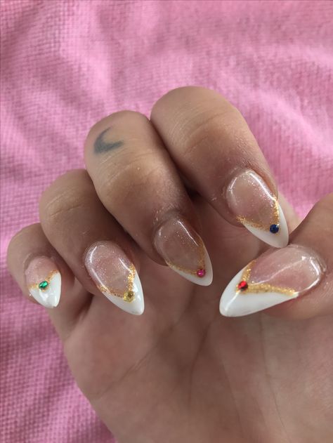 Sailor Mars Nail Art, Nail Designs Sailor Moon, Sailor Moon Inspired Nails Simple, Sailor Scout Nails, Sailormoon Nail Design, Sailor Moon Nails Simple, Sailor Moon Themed Nails, Sailor Jupiter Nails, Sailor Moon Acrylic Nails