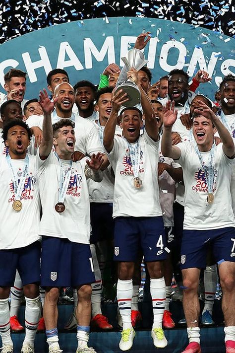 The United States beat Mexico 3-2 to win inaugural CONCACAF Nations League - Apparelnbags.com - Official Blog | League, Christian pulisic, Usmnt Usa Soccer Wallpaper, Usmnt Wallpaper, Tyler Adams, Team Usa Soccer, Usmnt Soccer, Soccer Backgrounds, Usa National Team, Usa Soccer Team, Soccer Outfit