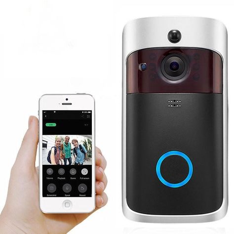 Video Doorbell, Video Recording, Smart Wifi, Night Vision, Get Up, Wake Up, Resolution