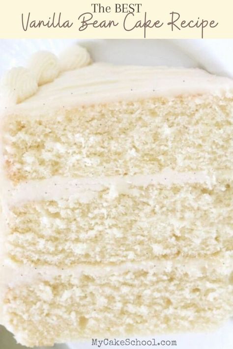 Cake Recipes Cake Flour, Vanilla Bean Birthday Cake, Vanilla Bean Sheet Cake, Vanilla Dream Cake, Moist Vanilla Bean Cake, Vanilla Bean Wedding Cake, Wegmans Ultimate White Cake Recipe, Vanilla Bean Cake Recipe Homemade, Box Vanilla Cake Mix Recipes