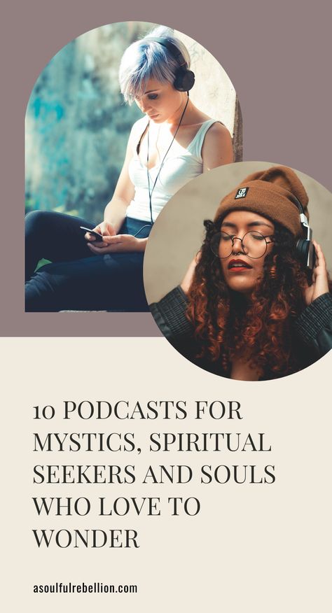 Podcasts For Relaxing, Witchy Podcasts Spotify, Spiritual Podcast Topics, Spiritual Podcasts For Women, Spiritual Youtubers, Spiritual Careers, Spiritual Influencer, Spirituality Podcast, Spiritual Podcasts