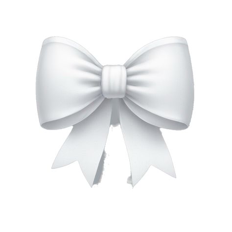 White Bow Emoji, Cute Apple Emojis, Apple Emojis Ios, Ios Stickers, White Emoji, Bow Emoji, Emoji Aesthetic, Ios Emojis, Apple Emojis