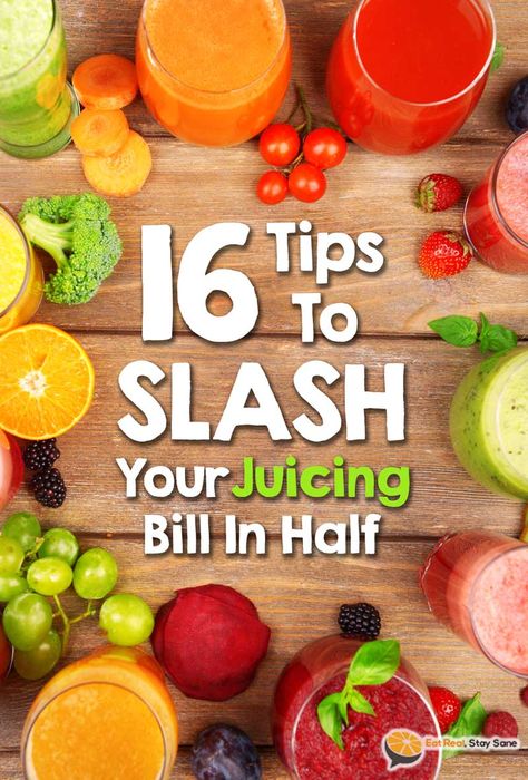 Juicing on a budget isn't as hard as it seems. Check out our top 16 tips to slash your juicing bill in half. Don't let the expense of juicing stop you from incorporating this amazing health benefit into your diet. Meals On A Budget, Veggie Juice, Lemon Diet, Lemon Detox, Detox Juice Recipes, Natural Detox Drinks, Juicing Benefits, Smoothie Detox, Best Smoothie Recipes