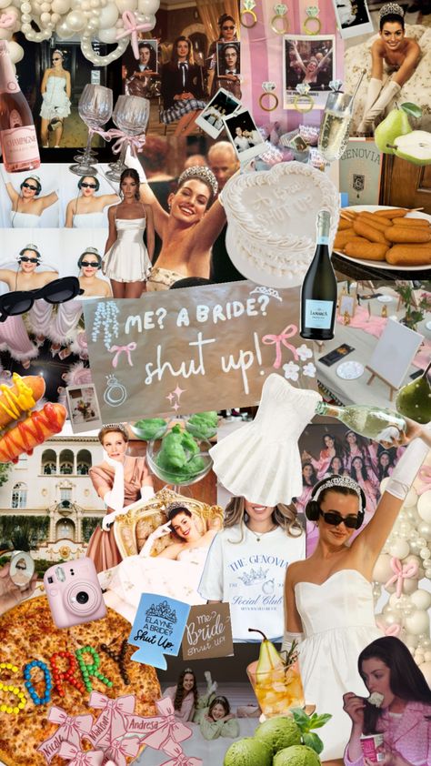 Princess Diaries 🤍🕶️🥂✨ #bachelorette #princessdiaries #bridalshower #bachinspo #bach #bachelorettetrip #bachelorettetheme #princessdiariesbachelorette #proncessdiariesbach Princess Bachelorette Party, Bachelorette Slumber Parties, Bachelorette Inspo, Pink Green Wedding, Bachelorette Planning, Bachelorette Cruise, Bridal Theme, Bachelorette Themes, Cute Themes