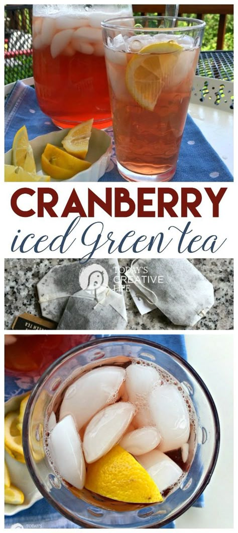 Iced Green Tea Recipe, Green Tea Drinks, Tea Drink Recipes, Green Tea Recipes, Iced Green Tea, Iced Tea Recipes, Tea Drinks, Tea Recipe, Ice Tea