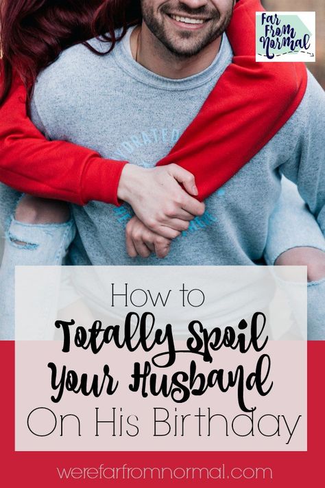 How to Totally Spoil Your Husband on His Birthday! Are you looking for great ways to celebrate the man you love? Here are some awesome ideas! #marriage #husband #Family 32 Gifts For 32nd Birthday For Him, 31st Birthday Ideas For Him Husband, Special Birthday Dinner For Him, Husband 32 Birthday Ideas, What To Do For Husband Birthday, 31st Birthday Gifts For Him, 40th Birthday Gift For Husband, 32nd Birthday Ideas For Husband, Husband Birthday Dinner