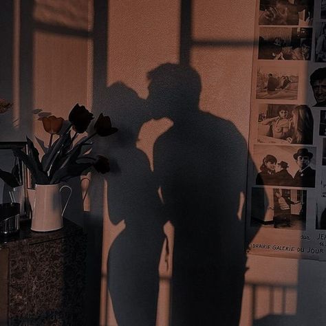 Couple Silhouette, Aesthetic Tumblr, I Hope, Tumblr, Flowers, Wall