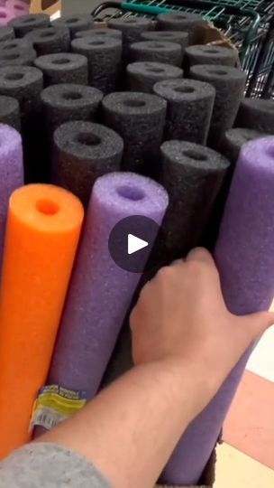 24K views · 19 reactions | Stick Dollar Tree pumpkins to a pool noodle... 👻 | DIY with Hometalk | DIY with Hometalk · Original audio Pool Noodle Diy, Noodle Party, Wire Pumpkin, Hometalk Diy, Dollar Tree Pumpkins, Pool Noodle, Pool Noodles, Dollar Tree, Pumpkins