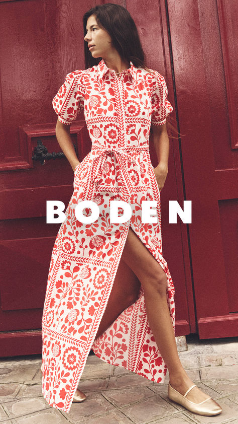 Planning a last minute trip? Pack breezy, suitcase-friendly fabrics and day-making prints from Boden. Enjoy your well-earned summer break in style. Summer Bright Outfits, Long Hair Designs, 2024 Wishlist, Happy Fashion, Work Dresses, Next Clothes, Denim And Lace, Fashion 2024, Summer Break