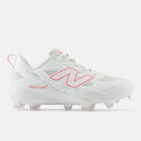 Excluded from promotions Description Derived from athlete feedback, the Fresh Foam Velo v4 Molded softball cleats are designed for high performance and comfort on the diamond.For pitchers with excessive toe drag, we recommend using a toe-protection product to extend the life of your cleats. New Balance Softball Cleats, Softball Shoes, Softball Gear, Sporty Girl, Softball Cleats, Softball Gifts, Sporty Girls, Soccer Cleats, Gifts Ideas