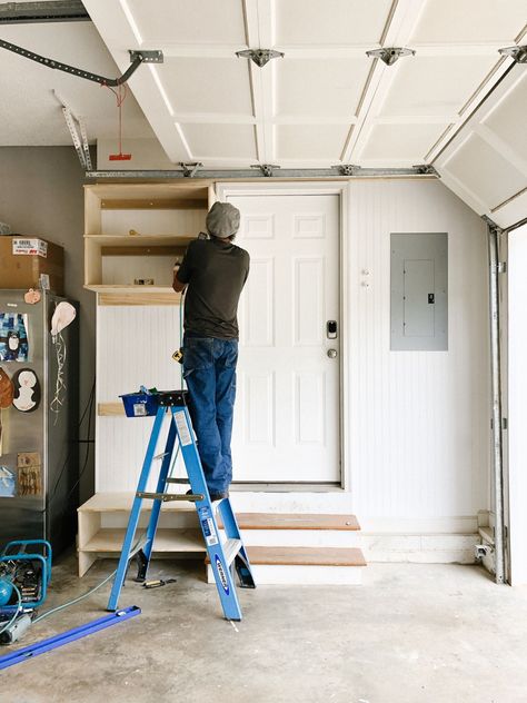 Garage Drop Zone Ideas, Built In Drop Zone, Garage Drop Zone, Drop Zone Entryway, Diy Drop Zone, Drop Zone Ideas Entryway, Entryway Drop Zone, Drop Zone Ideas, Entryway Mail Organizer