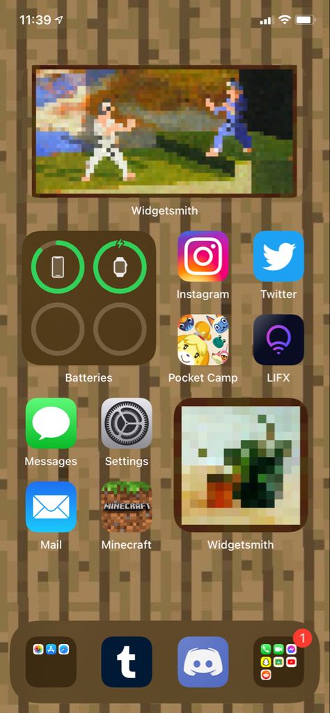 Minecraft Homescreen Wallpaper, Minecraft Iphone Layout, Minecraft Widgets Aesthetic, Minecraft Phone Layout, Minecraft Home Screen, Creative Homescreen, Minecraft Phone Theme, Home Screen Aesthetic Layout, Cool Phone Themes