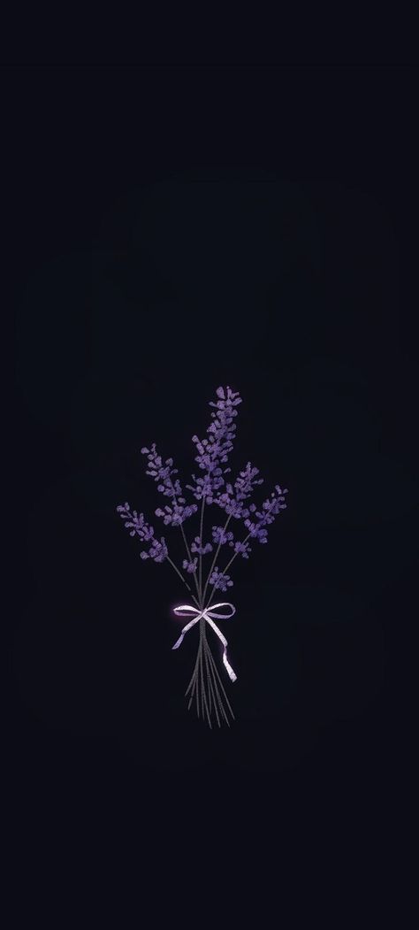 Habit Calendar, Digital Graphics Art, Wallpaper Aesthetics, Flowers Lavender, Dark Purple Wallpaper, Profile Ideas, Aesthetic Lockscreens, Beautiful Profile Pictures, Simple Phone Wallpapers