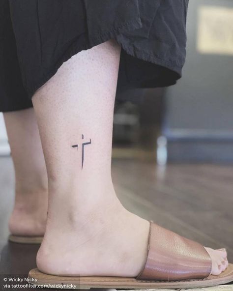 Tiny Cross Tattoo, Unique Cross Tattoos, Small Cross Tattoos, Grace Tattoos, Shadow Tattoo, Cross Tattoos For Women, Saved Tattoo, Cross Tattoo For Men, Cross Tattoo Designs