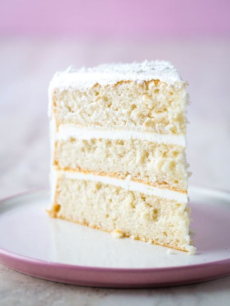 Gluten Free White Cake Recipe, Gluten Free White Cake, Gluten Free Funfetti Cake, Gateau Baby Shower Garcon, Gluten Free Wedding Cake, Gluten Free Vanilla Cake, Creamsicle Cake, Vegan Wedding Cake, Gluten Free Cake Recipe