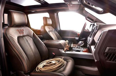 2016/17 Ford f150 king ranch interior. King Ranch Interior, King Ranch Truck, Ford F150 Interior, Ford King Ranch, Ranch Interior, Ford F150 King Ranch, 2015 Ford F150, Future Trucks, King Ranch