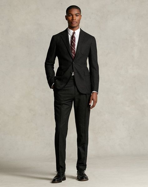 The Morehouse Collection Suit Trouser Ralph Lauren Suits, Rich Clothes, Business Professional Outfits, Suits Men Business, Black Men Fashion Casual, Smart Casual Men, Professional Men, Dapper Men, Striped Jacket