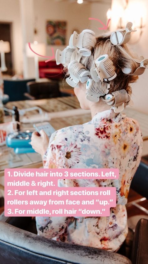 Hot Roller Hair Tutorial | Chronicles of Frivolity Medium Length Hot Rolled Hair, Heated Curlers Hot Rollers, Roller Hair Tutorial, Hot Roller Styles, Hot Roller Hair, Rollers In Hair, Longish Hair, Heat Rollers, Hair Hot Rollers