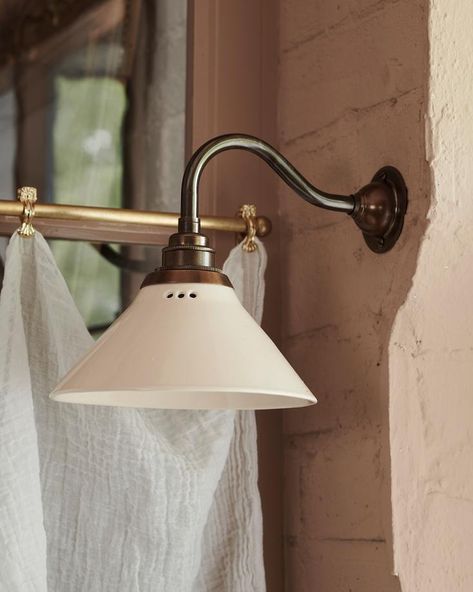 The Heirloom Gaselier Light | deVOL Kitchens Kitchen Sconces Over Sink, Light Over Sink, Kitchen Sconces, Porcelain Pendant Light, Porcelain Light, Sink Lights, Devol Kitchens, Kitchen Wall Lights, Kitchen Lighting Fixtures