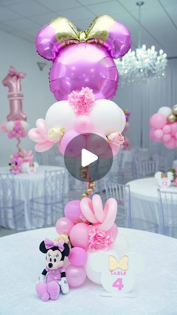 75 Number, Balloon Artist, Balloon Bouquet, Table Number, Artist On Instagram, Make Sense, Your Design, Number 1, Minnie Mouse