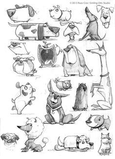 dog illustration ★ Find more at http://www.pinterest.com/competing/ 강아지 그림, Cartoon Sketches, 캐릭터 드로잉, Water Dog, Dog Illustration, Deep Water, Arte Animal, Dog Drawing, Cartoon Character Design