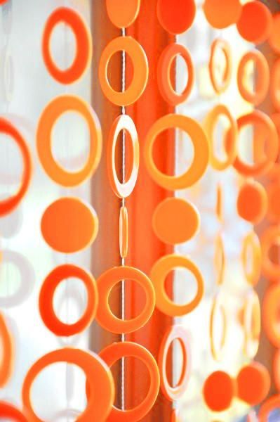 Beaded Curtains -- Door Beads - That Bohemian Girl Neon Cowboy, 70s Room, Boho Glam Home, Cowboy Room, Deco Orange, Fun Room, Door Beads, Wood Things, 70s Interior