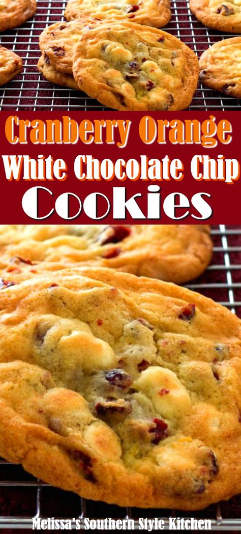 Vegan Swaps, Cranberry White Chocolate Chip Cookies, Cranberry Orange Cookies, Cranberry White Chocolate, Cranberry Dessert, Orange Cookies, White Chocolate Chip, White Chocolate Cookies, White Chocolate Chip Cookies