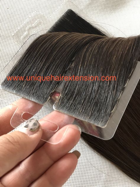 Invisible tape in hair extensions factory, produce the best quality human hair extensions for hair salons and beauty store, the hair very soft, tangle free no shedding, many fashion color you can choose, also can produce your own color ring. Our factory also have many tape in extensions ready to ship, contact us to get your wholesale price! Qingdao Unique Hair Products Co.,Ltd. www.uniquehairextension.com sales@uniquehairextension.com Whatsapp: +8613012555505 Best Tape In Hair Extensions Brand, Invisible Tape In Hair Extensions, Tap In Extensions Hair, Diy Tape In Hair Extensions, Front Hair Extensions, Hair Extensions Short Hair, Volume Short Hair, Extensions Short Hair, Extensions For Volume